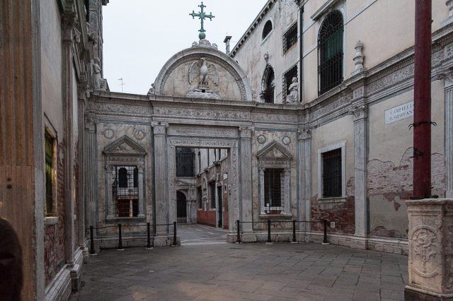 castello district venice italy