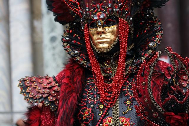 Costume Pulcinella  Venetian Carnival Costume