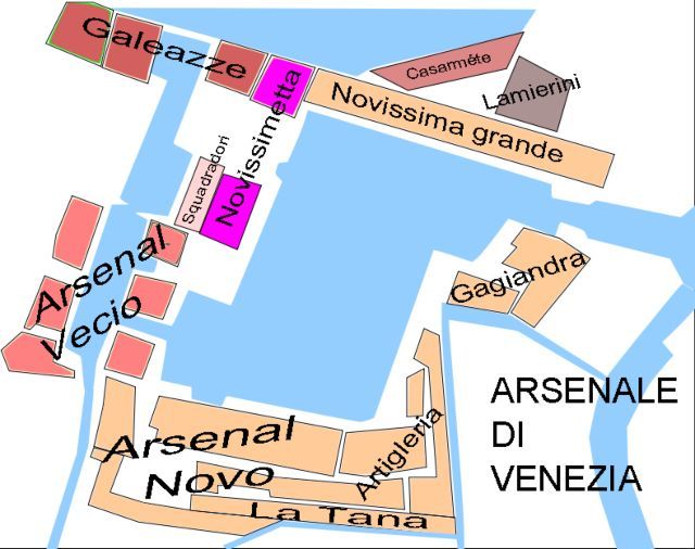 venetian arsenal map