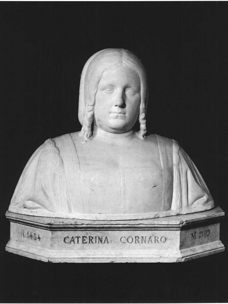 caterina cornaro return to the venetian republic - the queen exited - san salvador church