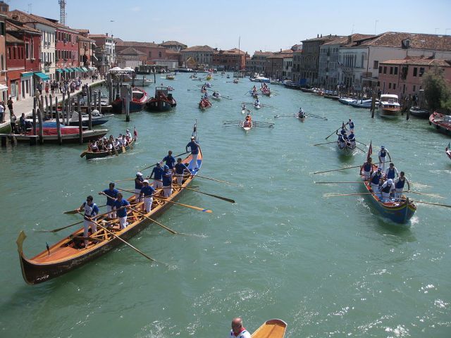 non competitive rowing race venice - Monica Arellano-Ongpin