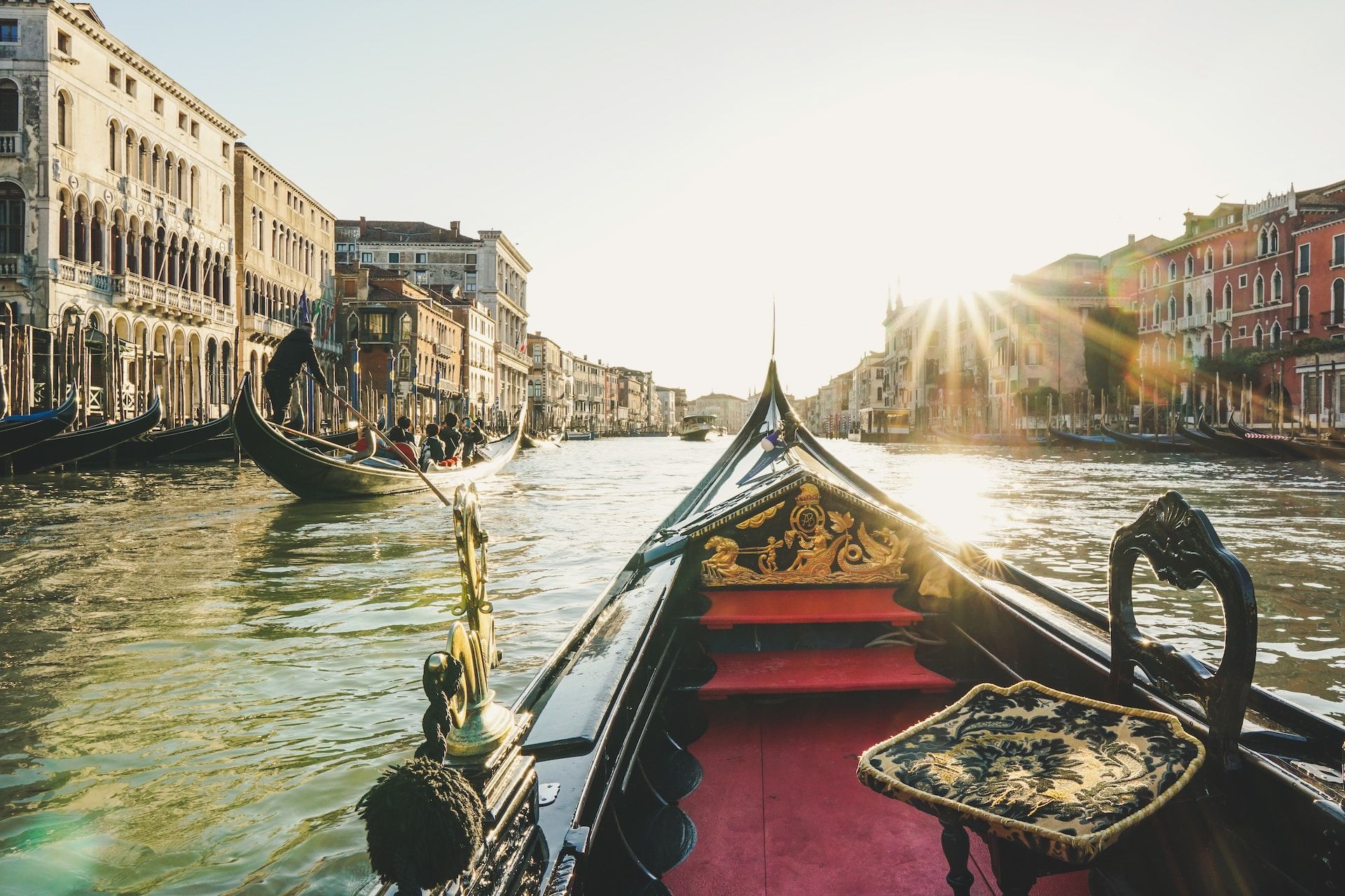 Two euro gondola in Venice