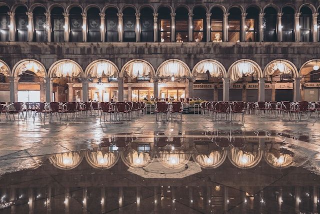 The 3 highest tides in the last 50 years of Venice