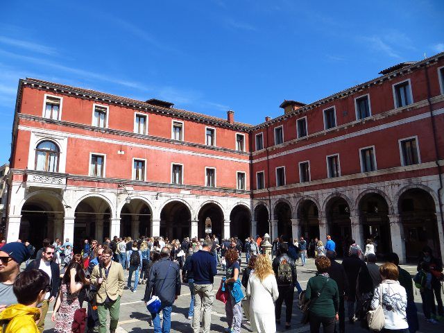 The Church of San Giacomo di Rialto, one of the oldest in Venice