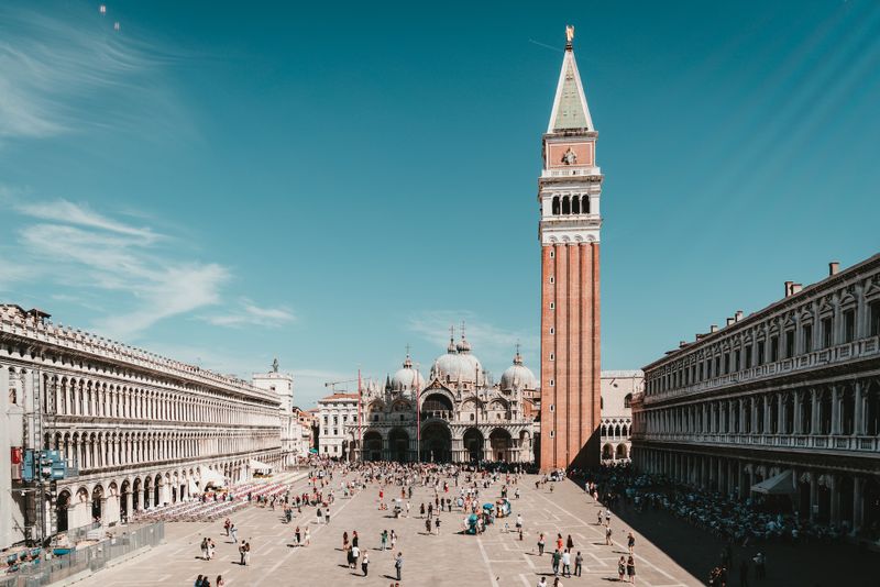The Human Safety Net Bookstore Unveiled Venice at Piazza San Marco