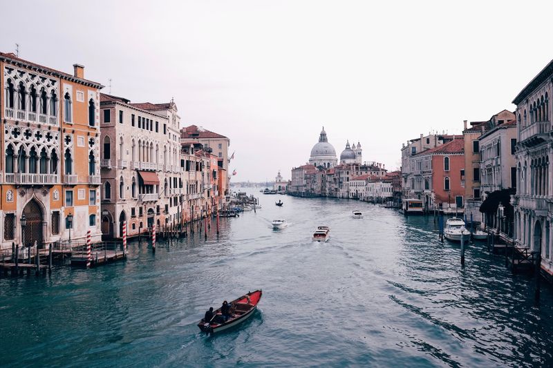 Gondola school for children Venice