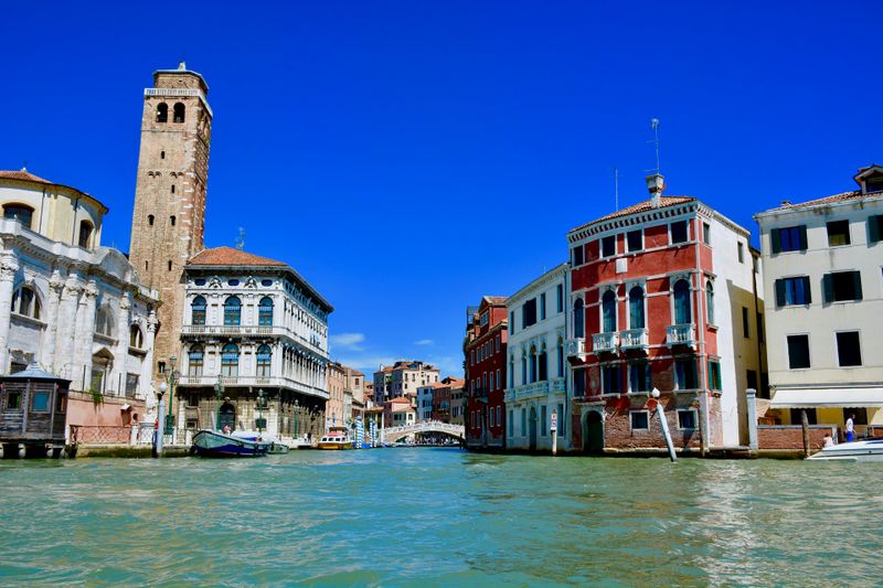 What does Venice look like under the water